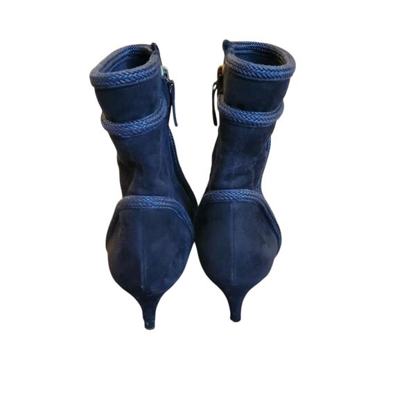 Authentic Loewe Archive Suede Heeled Ankle Boots - Size 37 - Picture 6 of 8